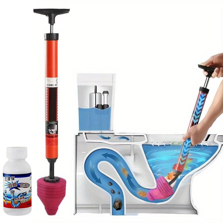 High Pressure Toilet Pipe Plunger