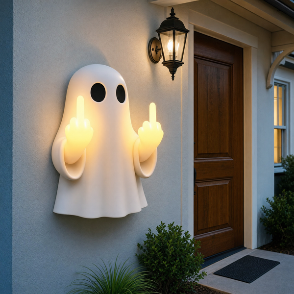 Middle Finger Ghost Night Light