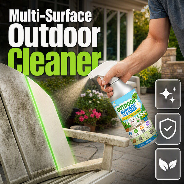 ๐ LIMITED TIME 50% OFF! ๐งด Multi-Surface Patio Cleaner Spray โ Lift Grime from Wood, Metal, Plastic & Stone โ Quick Spray & Wipe โจ