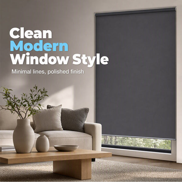 ๐ LIMITED TIME 50% OFF! ๐ช Motorized Blackout Blinds with Remote โ Smart Roller Shade, Complete Light Blocking & Clean Modern Design โจ