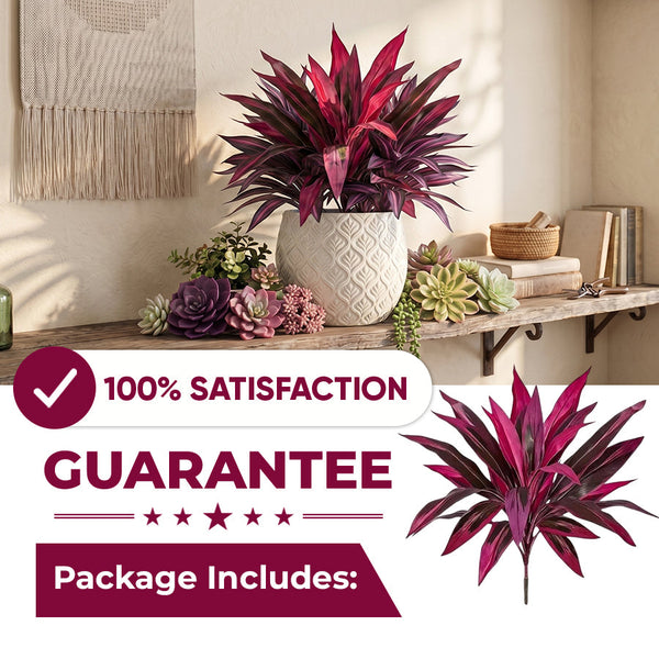 🔥Last Day 50% OFF🔥 Artificial Boston Fern & Dragon's Blood Tree Plants