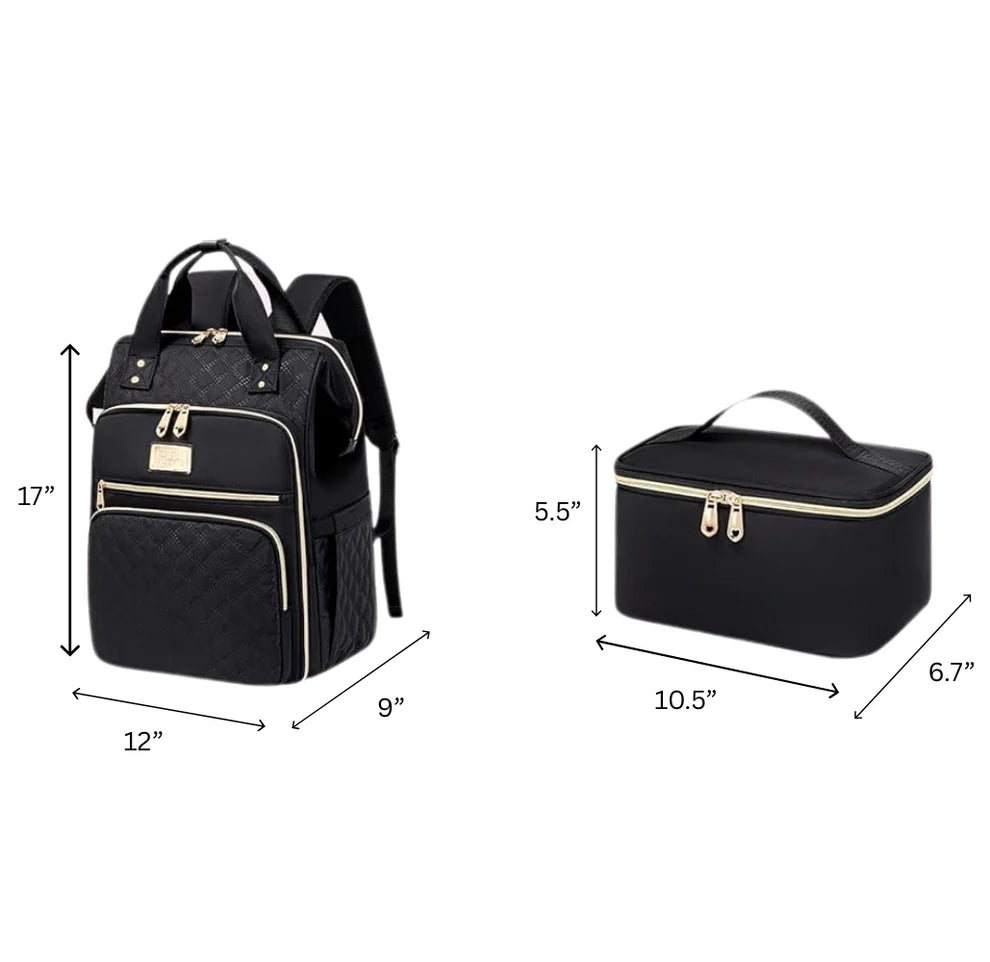 3-IN-1 Backpack with Lunch Bag