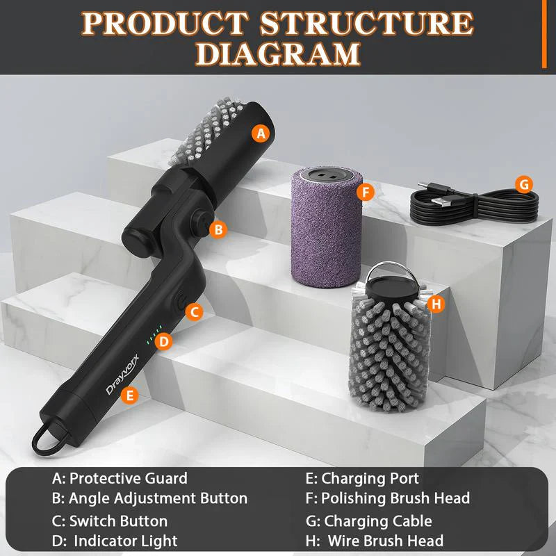 Upgraded Electric Grill Brush