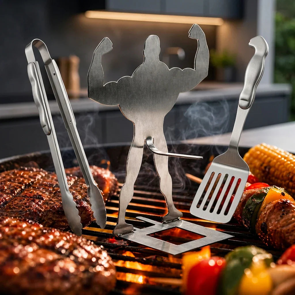 The GrillGains™ System: Precision BBQ Basket