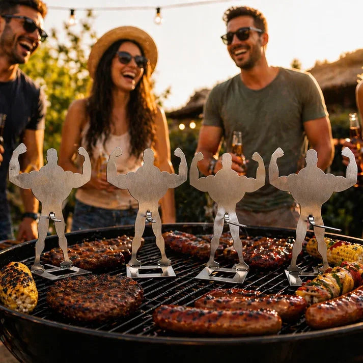 The GrillGains™ System: Precision BBQ Basket