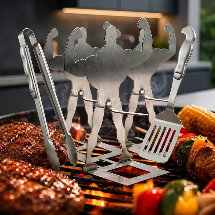 The GrillGains™ System: Precision BBQ Basket