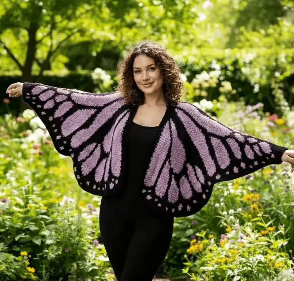 Handmade Butterfly Cardigans