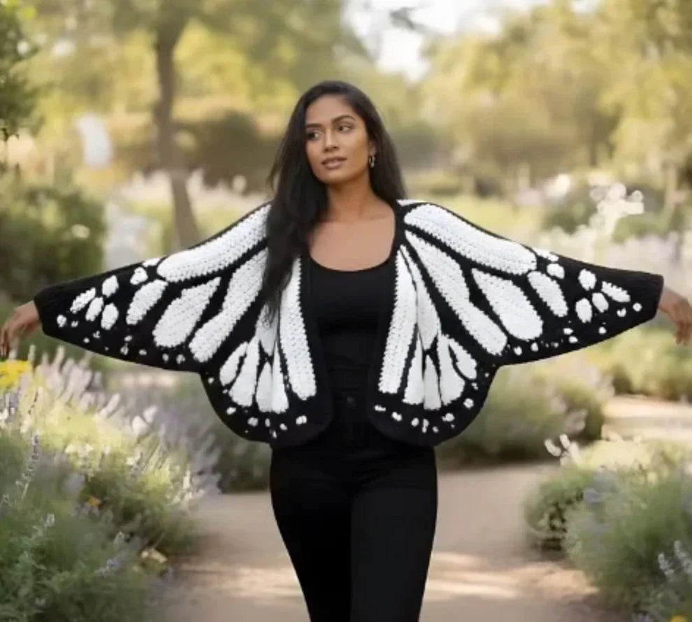 Handmade Butterfly Cardigans