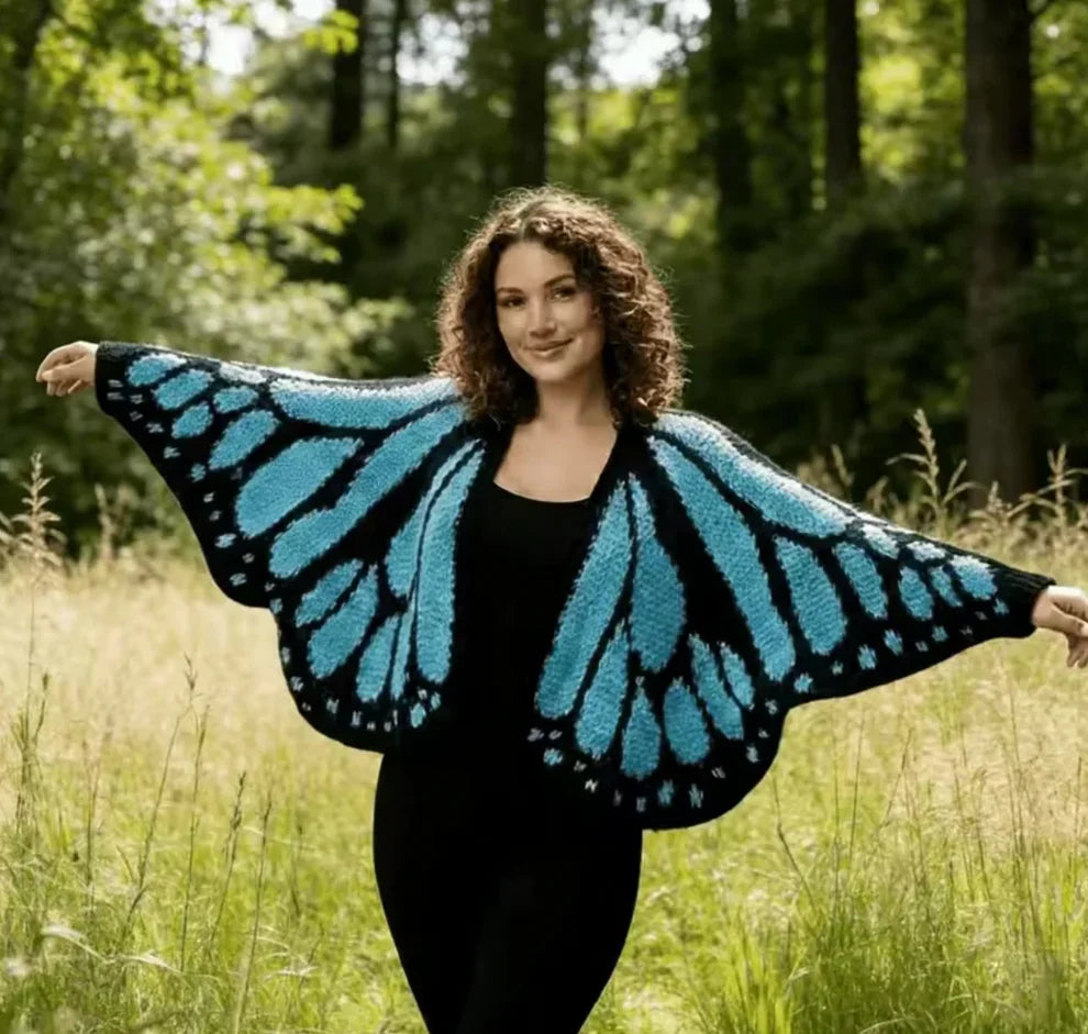 Handmade Butterfly Cardigans