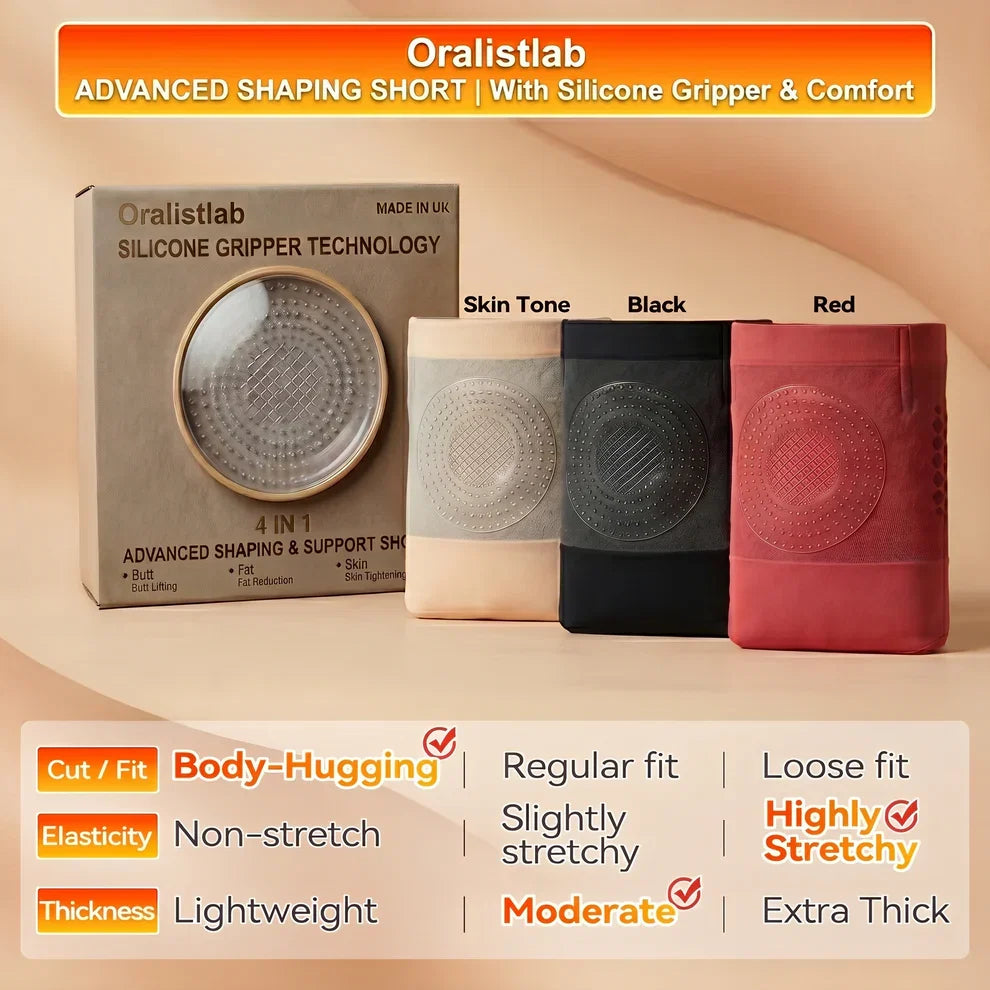 4-In-1 Micro-Particle Sculpting & Fat-Burn Shorts