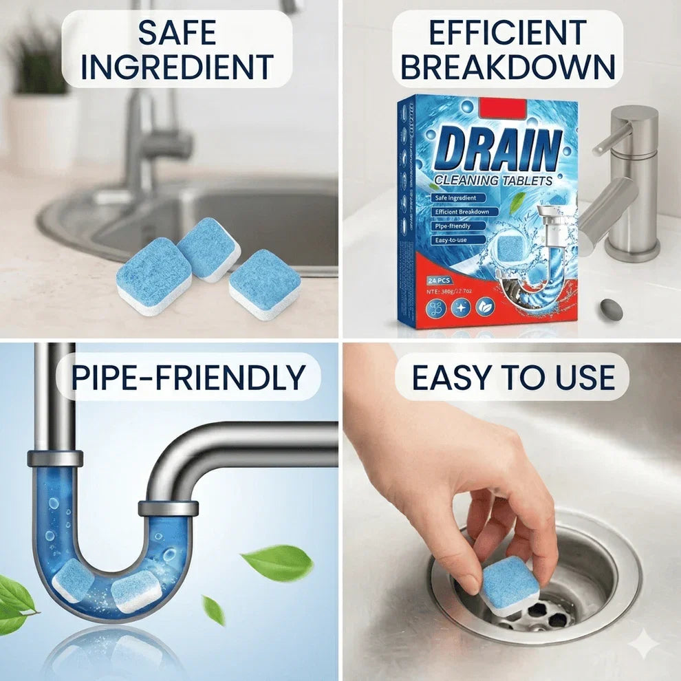Premium Drain Cleaner Tablets