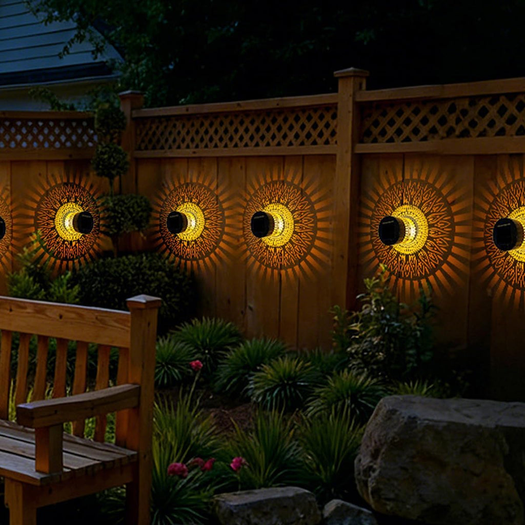 Retro Solar Outdoor Lanterns