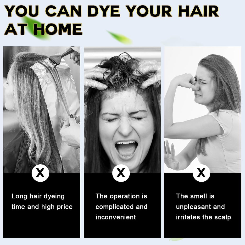 3 in 1 Hair Dye Shampoo