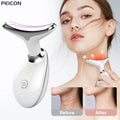 EMS RED LIGHT THERAPY FACE NECK LIFT WRINKLE REMOVER TIGHTEN MASSAGER