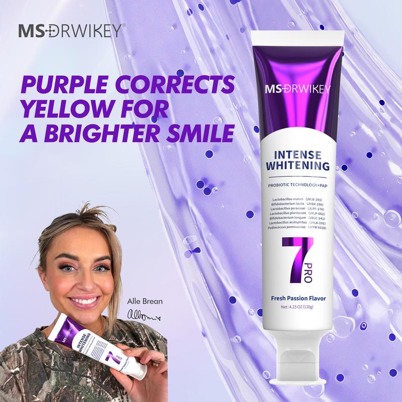 MSDRWIKEY 7Pro Whitening Toothpaste