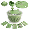 Multifunctional Vegetable Salad Dehydrator and Cutter