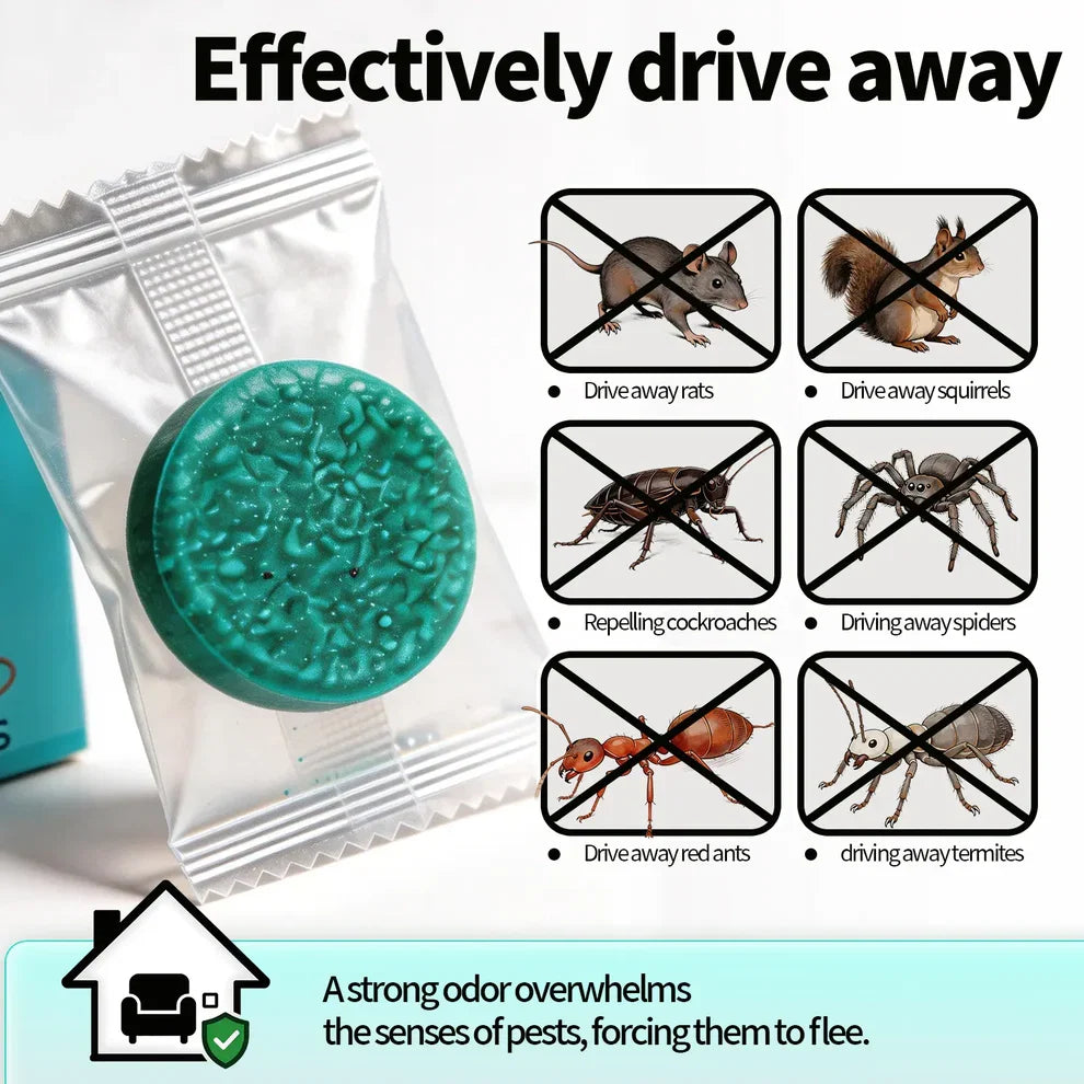 Super Butler Pest Defense Repellent Tablets – 12 Pack