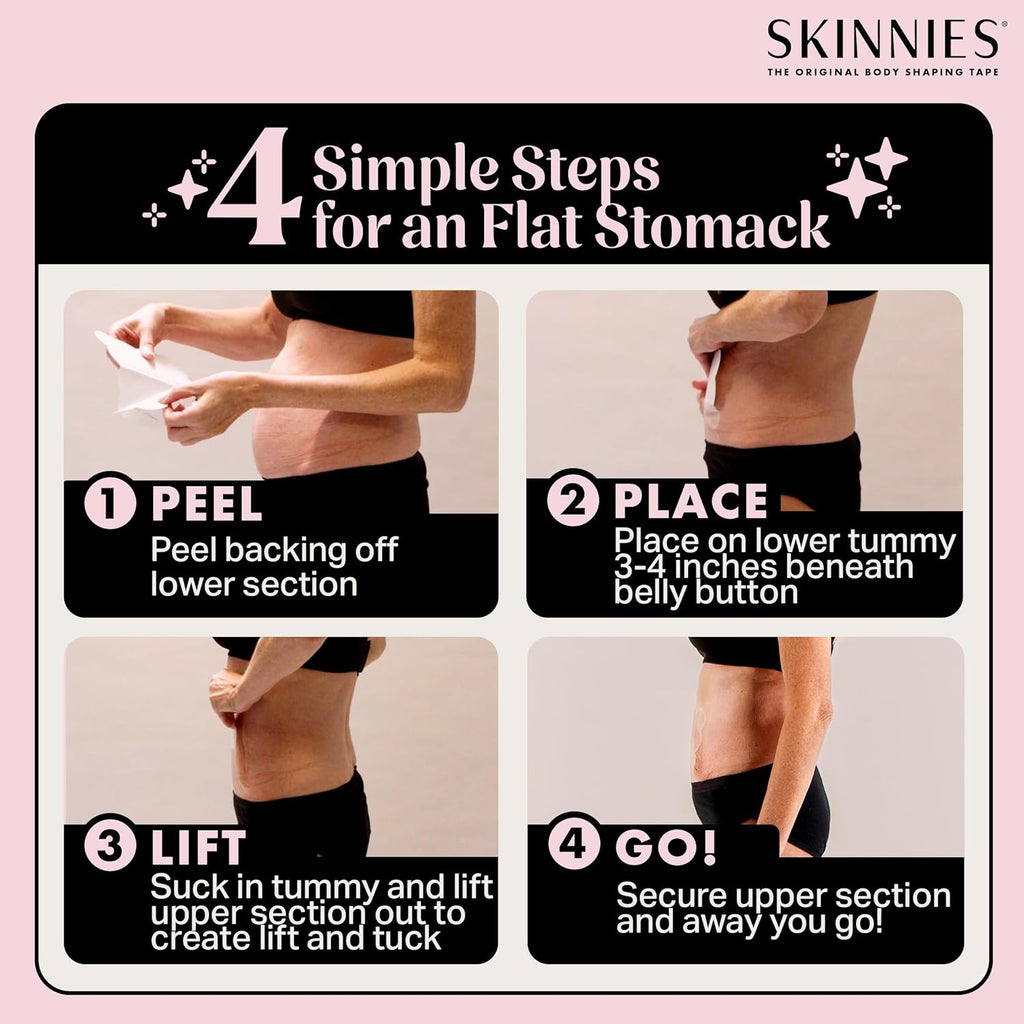 Instant Lifts Tummy Tuck Tape (Pack of 5)