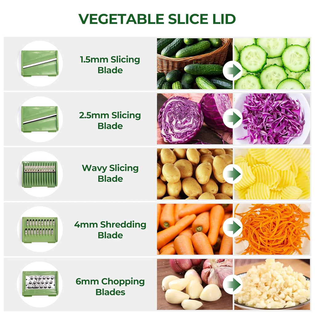 Multifunctional Vegetable Salad Dehydrator and Cutter