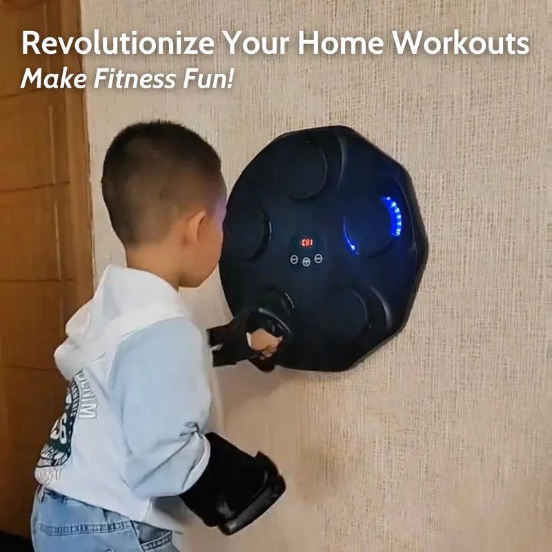 Music Boxing Machine + Free Boxing Gloves
