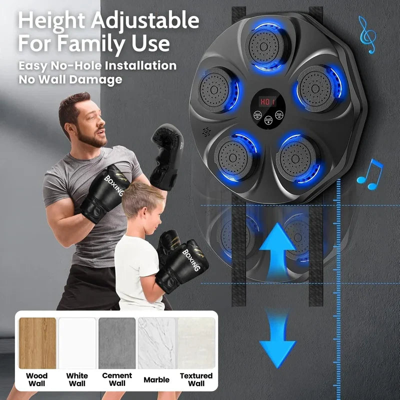 Music Boxing Machine + Free Boxing Gloves