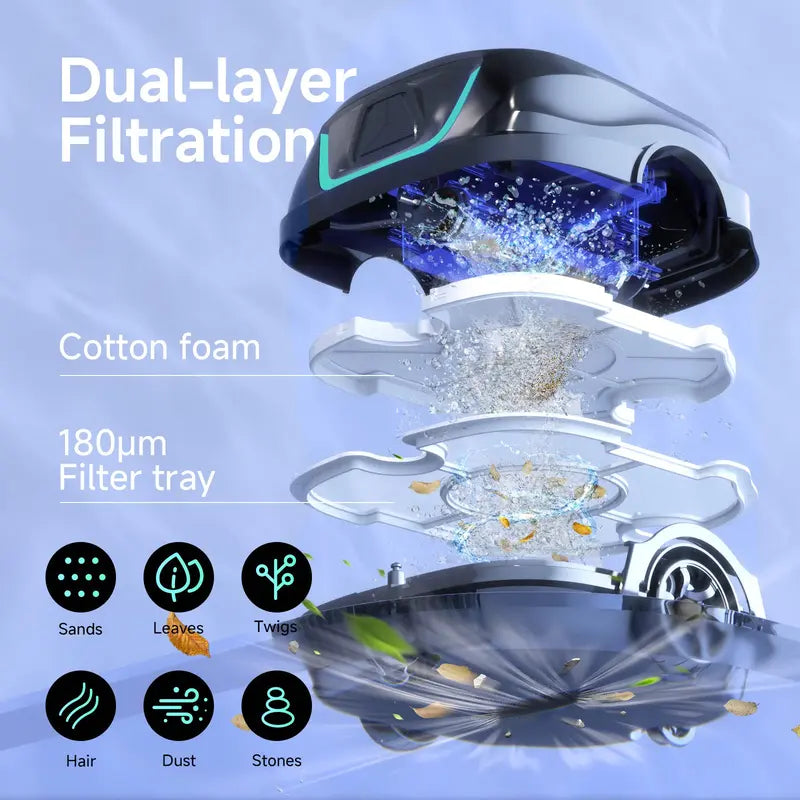 Cordless Robotic Pool Cleaner