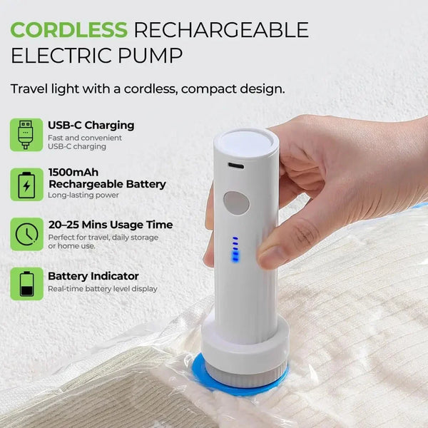 Rechargeable Electric Vacuum Pump Low Noise