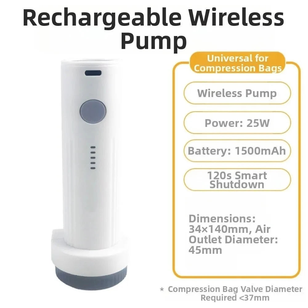 Rechargeable Electric Vacuum Pump Low Noise