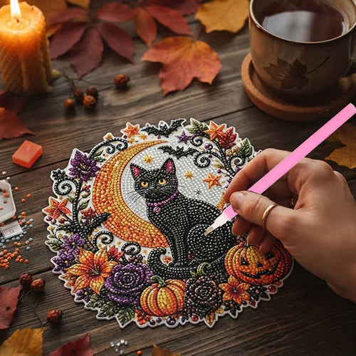 Halloween Diamond Painting Hanging Ornament Kit