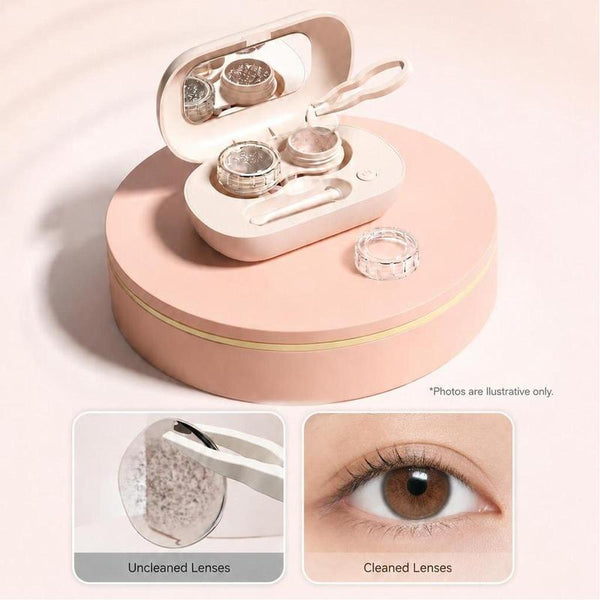 🎉 2026 Sale — Over 19,000 Sold! 👁️ Travel Contact Lens Case with Mirror – Dual Leak-Proof Soaking Compartments, Tweezers & Applicator Included! ✨