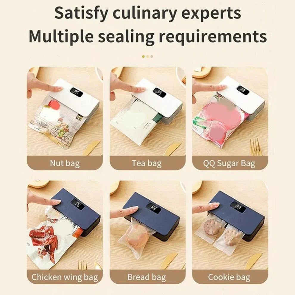 Mini Vacuum Sealer Machine-USB Rechargeable