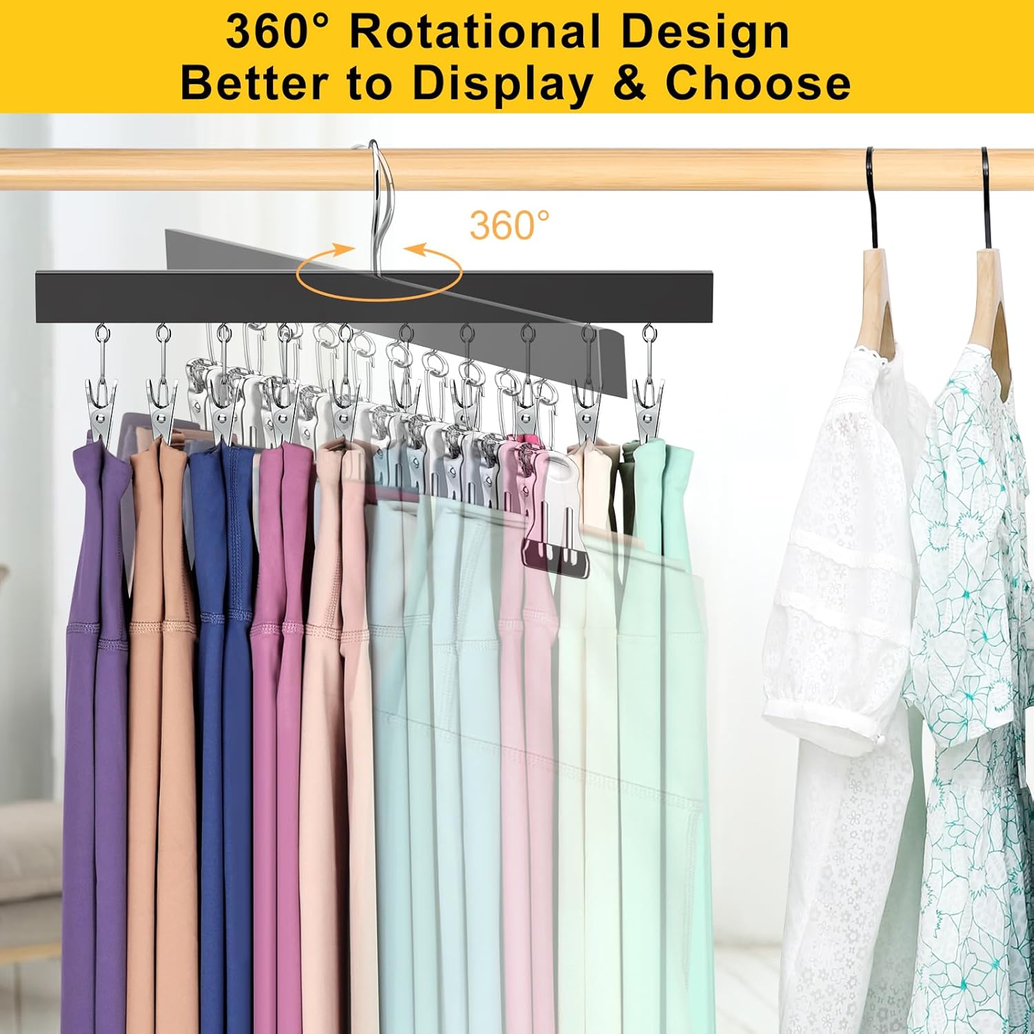 Legging & Clothing Closet Organizer (2 set)