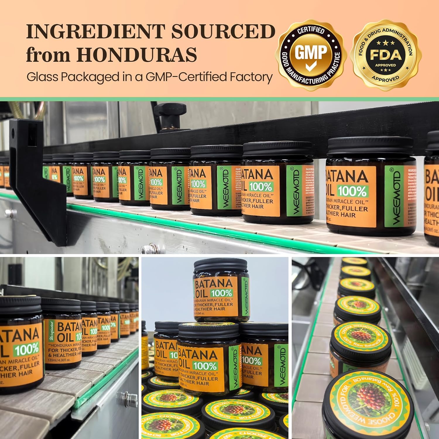 100% Raw Batana Oil for Hair