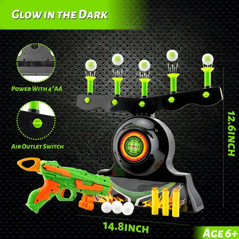 Floating Target Game