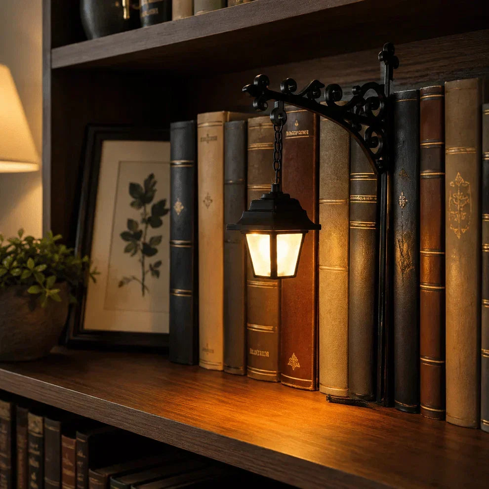 Decorative Bookshelf Lighting