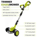 3-in-1 Cordless Weed Trimmer & Lawn Mower