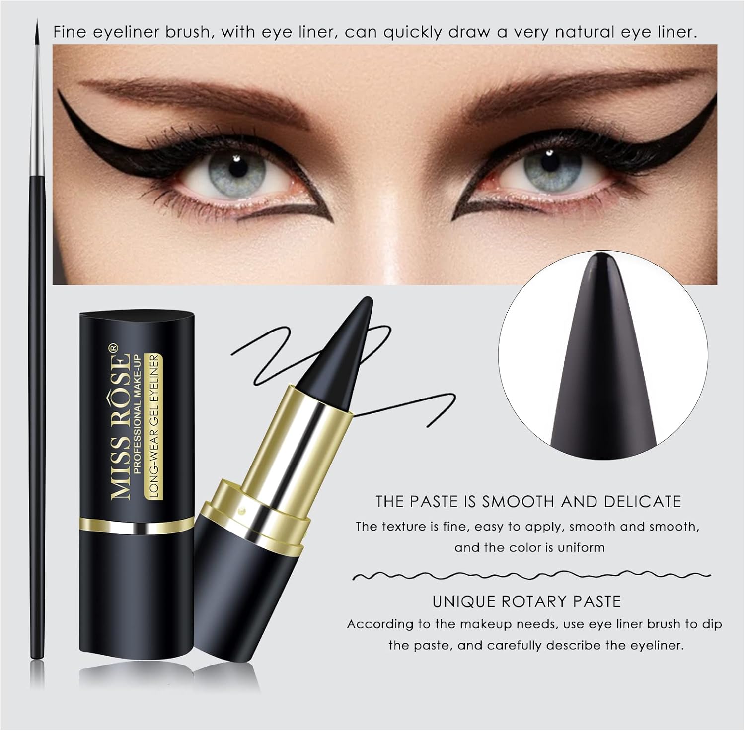 Waterproof Longlasting Gel Eyeliner