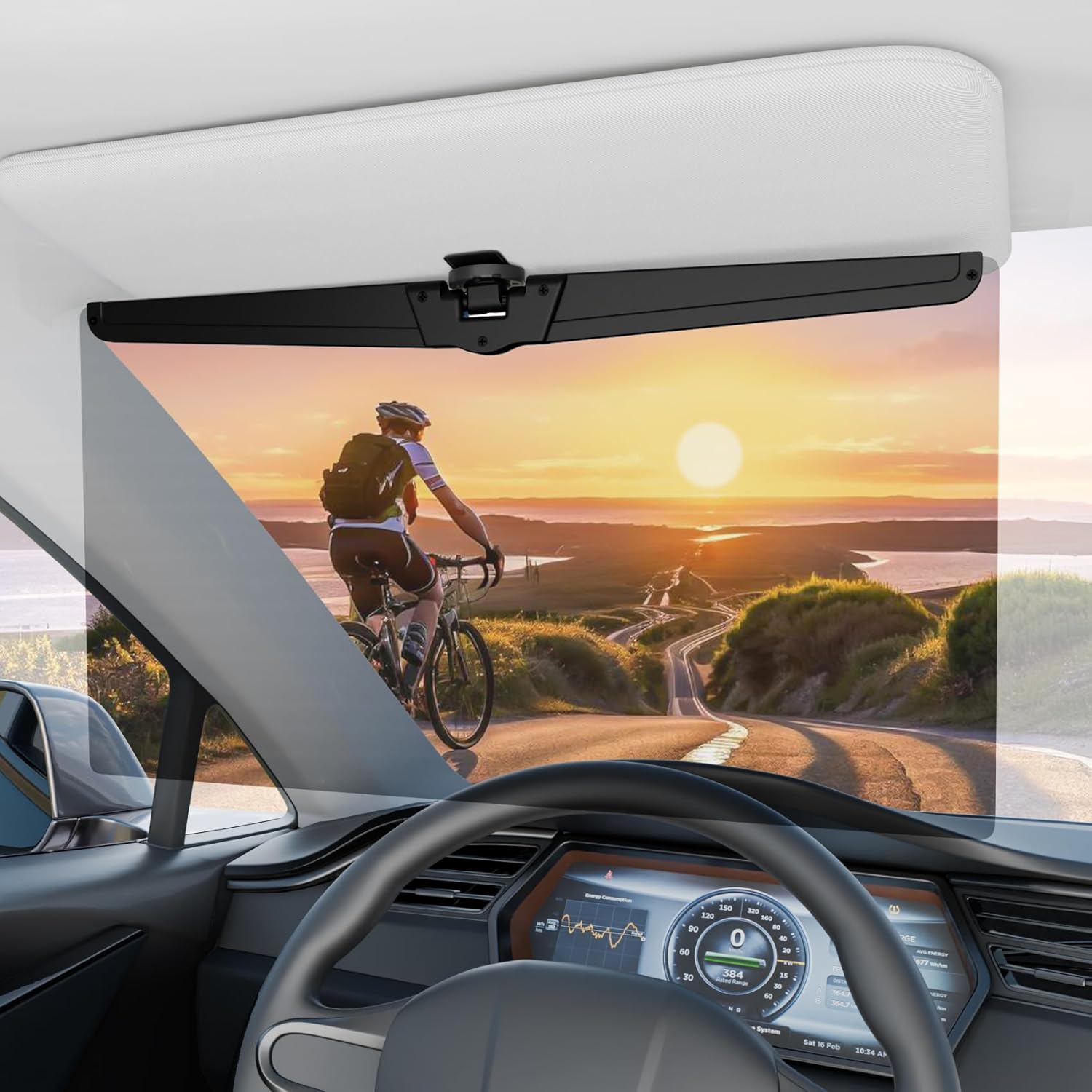 Veharvim Sun Visor Extender for Cars