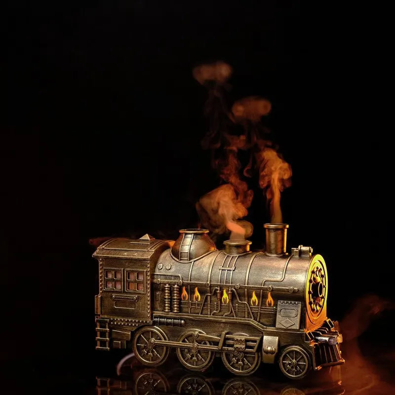 🔥Hot Sale 46% OFF🚂Retro Train Essential Oil Diffuser Humidifier