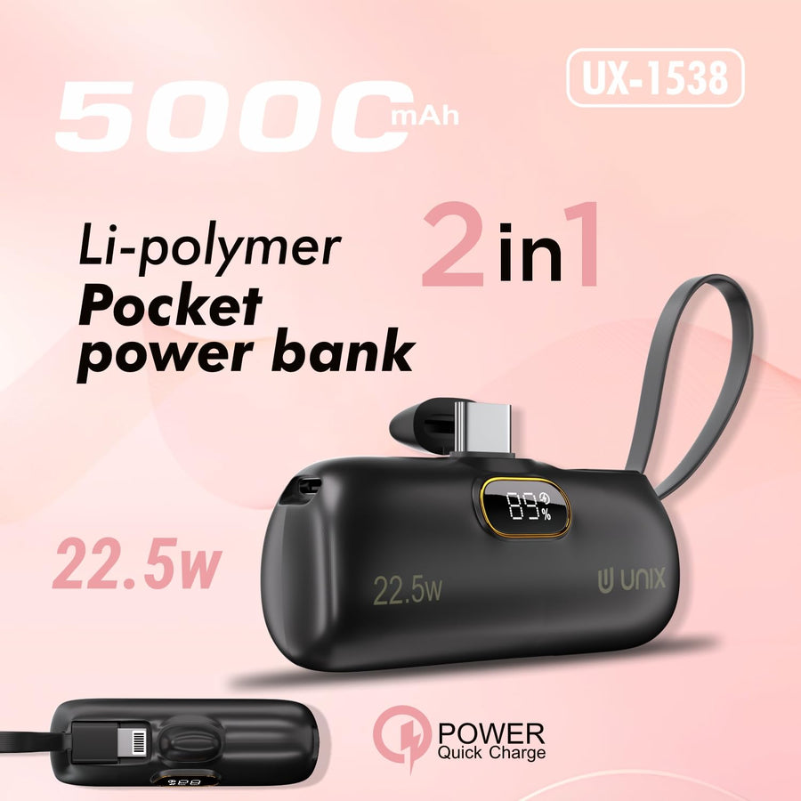 Slim 5000mAh Power Bank