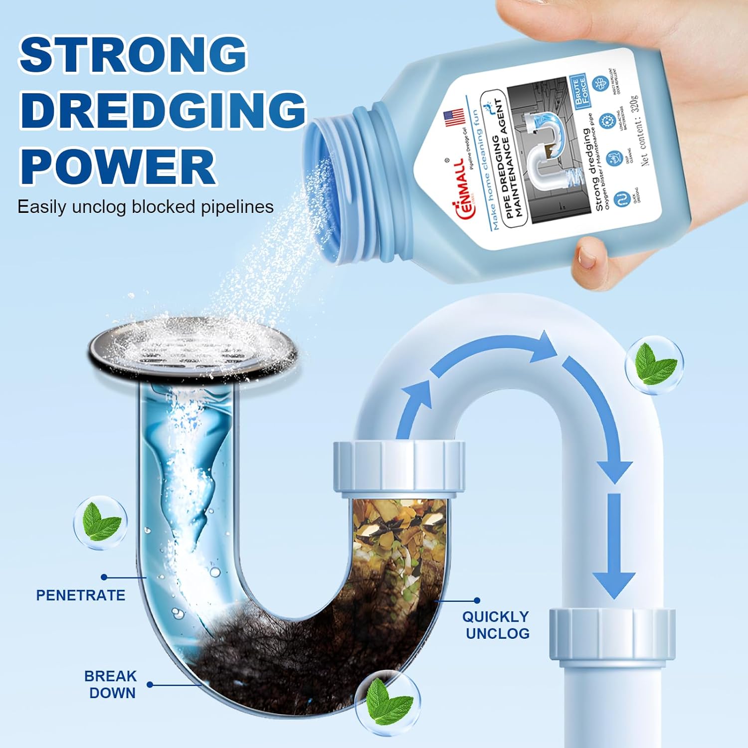 One Shot Drain Cleaner