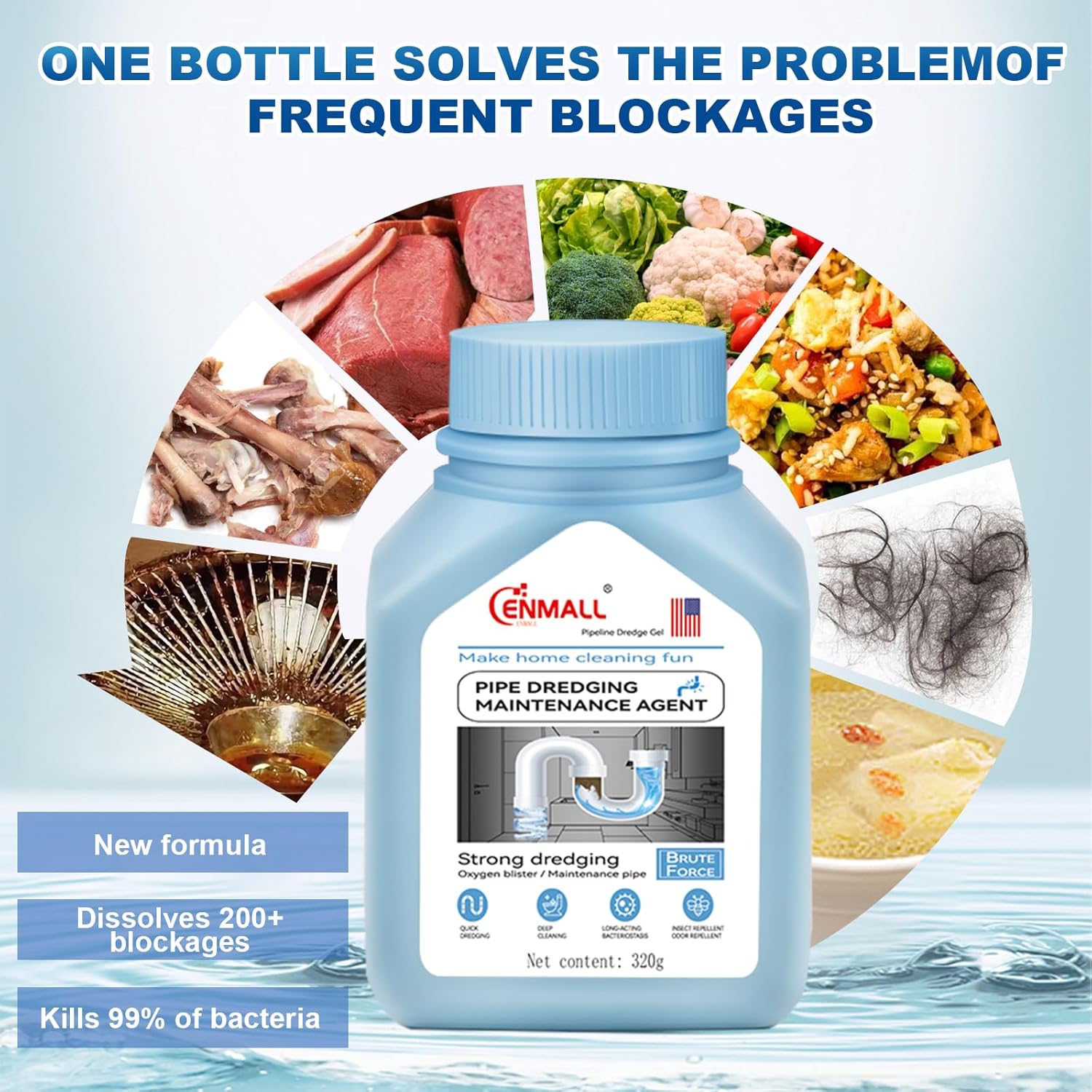 One Shot Drain Cleaner