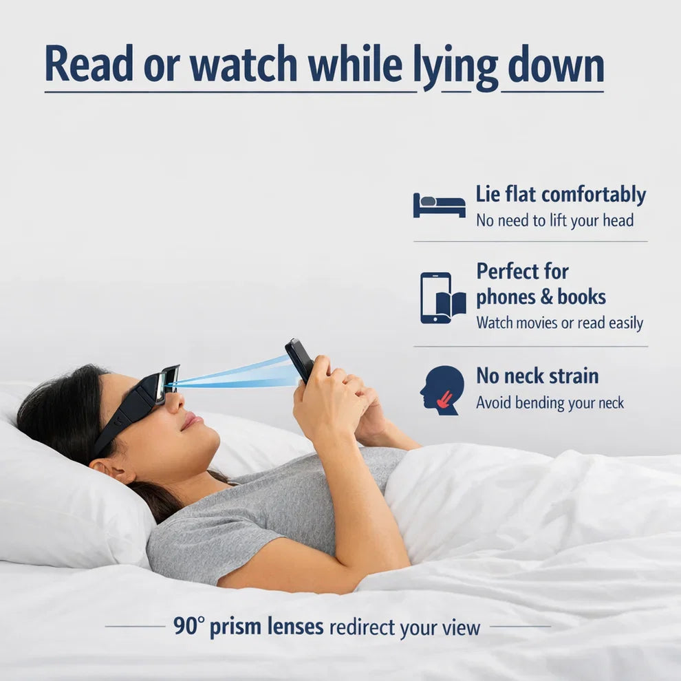 Lazy Glasses™ – The effortless way to watch, read, and relax