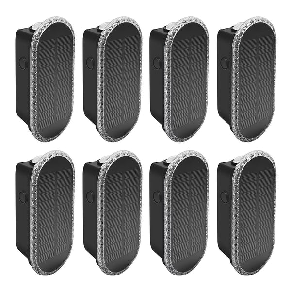 SolarGlow 8 Pack Fence Lights