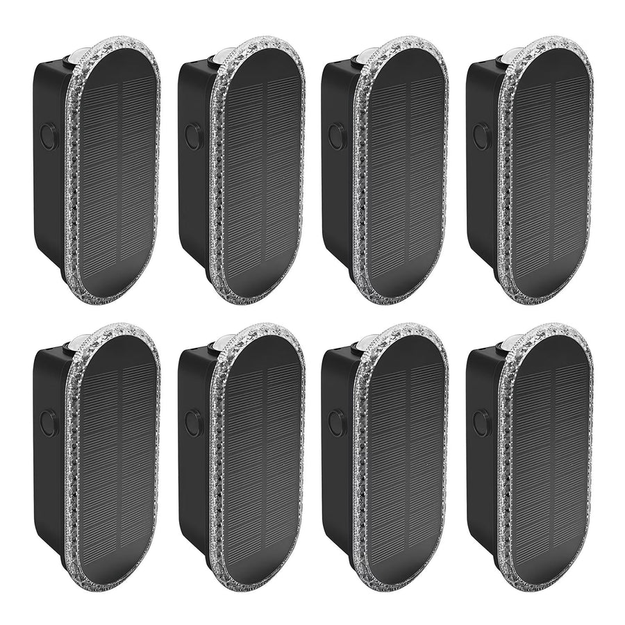 SolarGlow 8 Pack Fence Lights