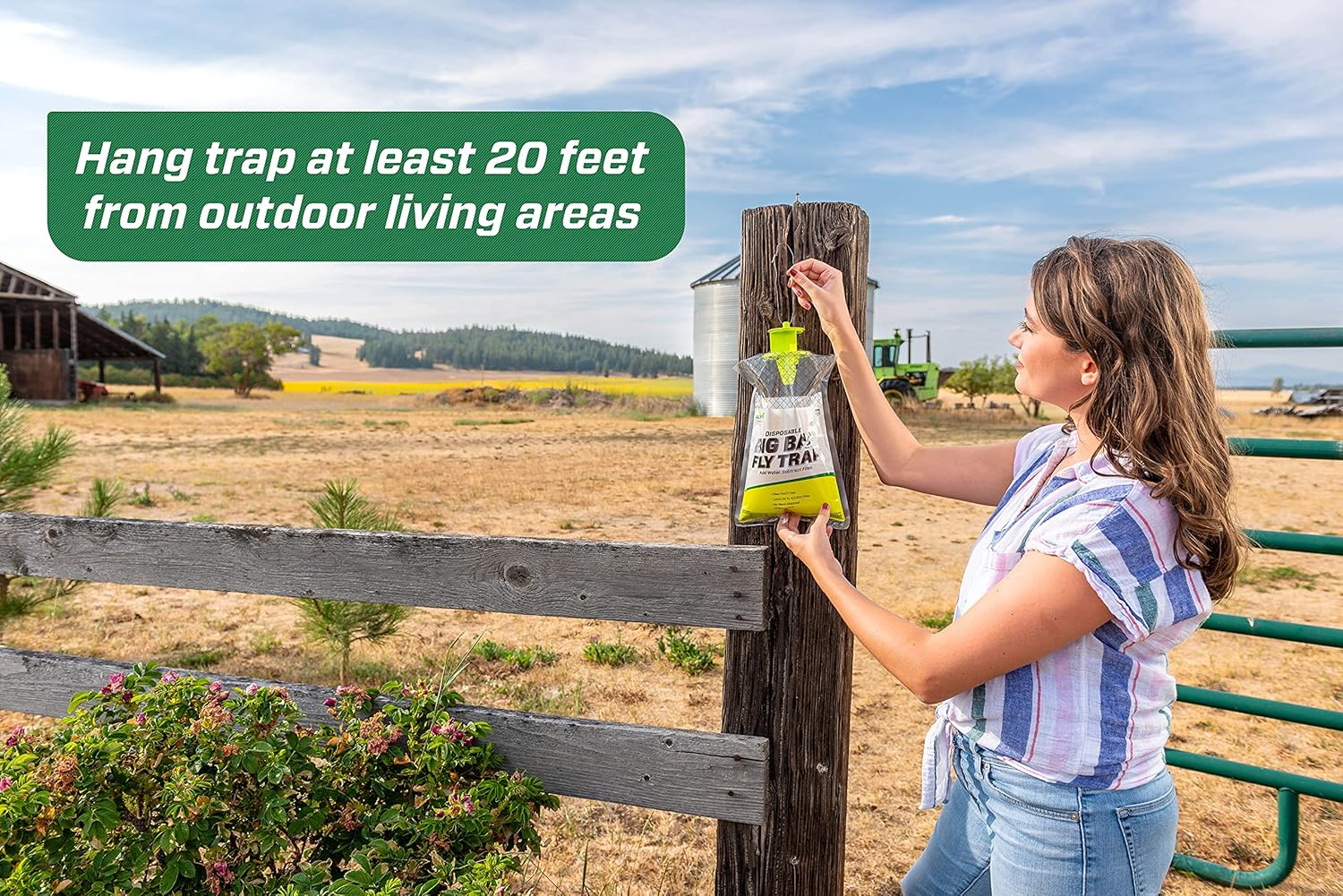 Outdoor Disposable Fly Trap (Pack of 2)