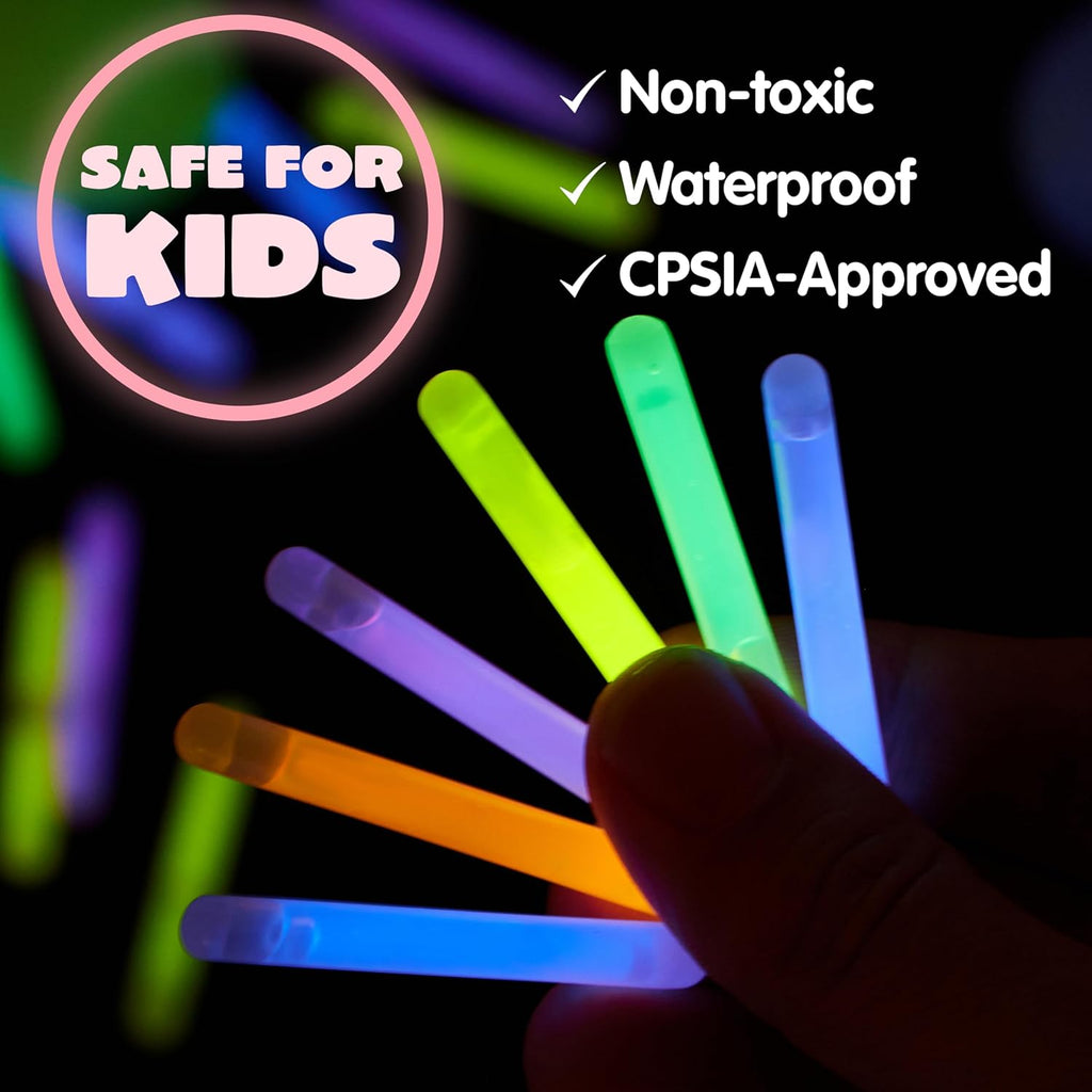 35 Pcs Easter Eggs with 35 Mini Glow Sticks