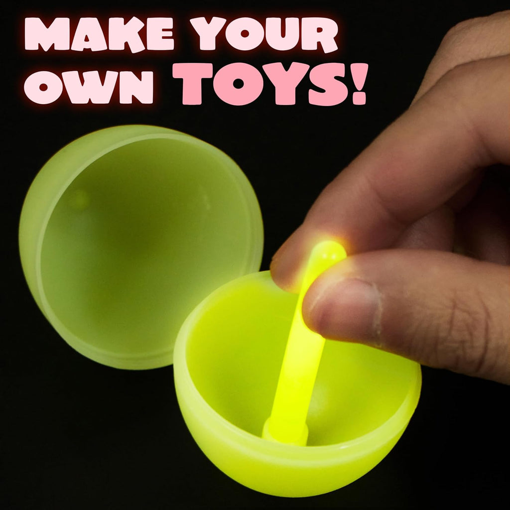 35 Pcs Easter Eggs with 35 Mini Glow Sticks