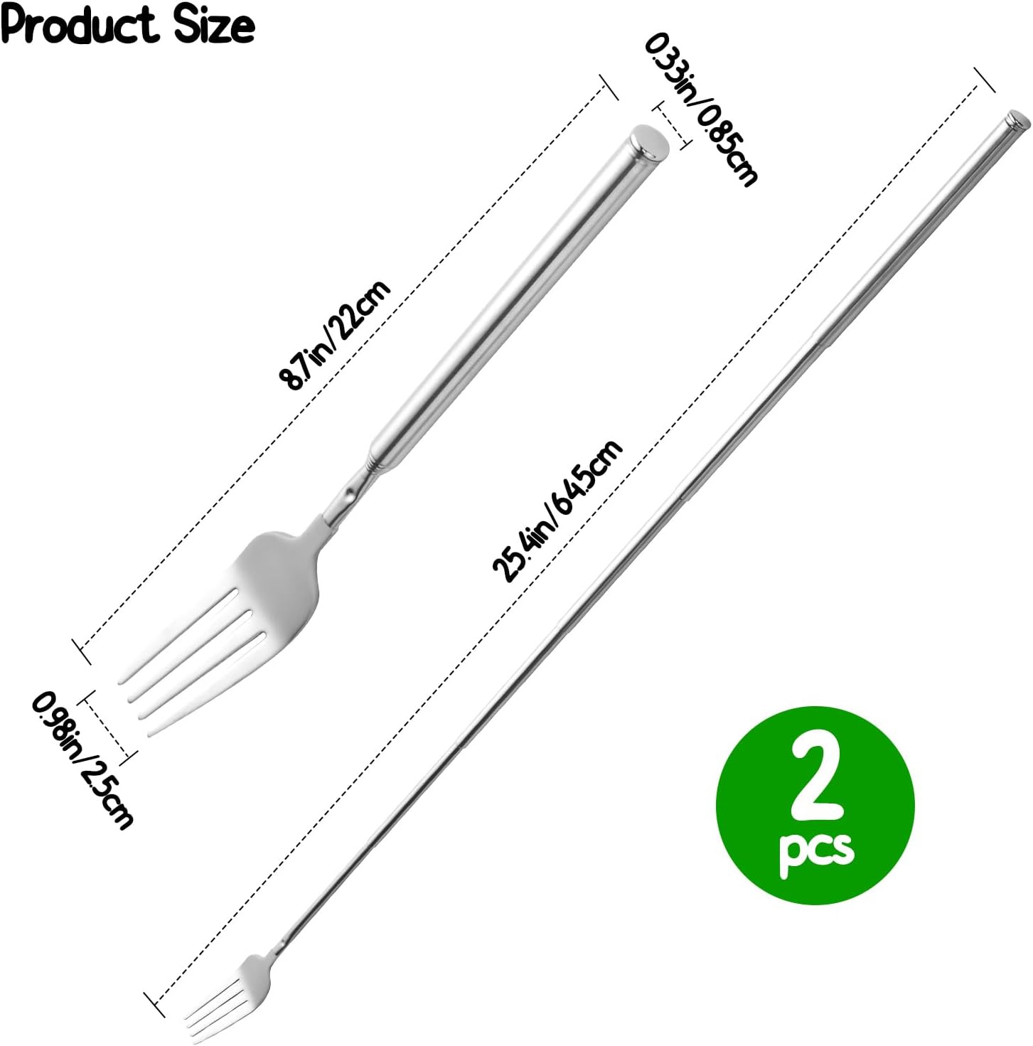 Extendable Fork for Jokes