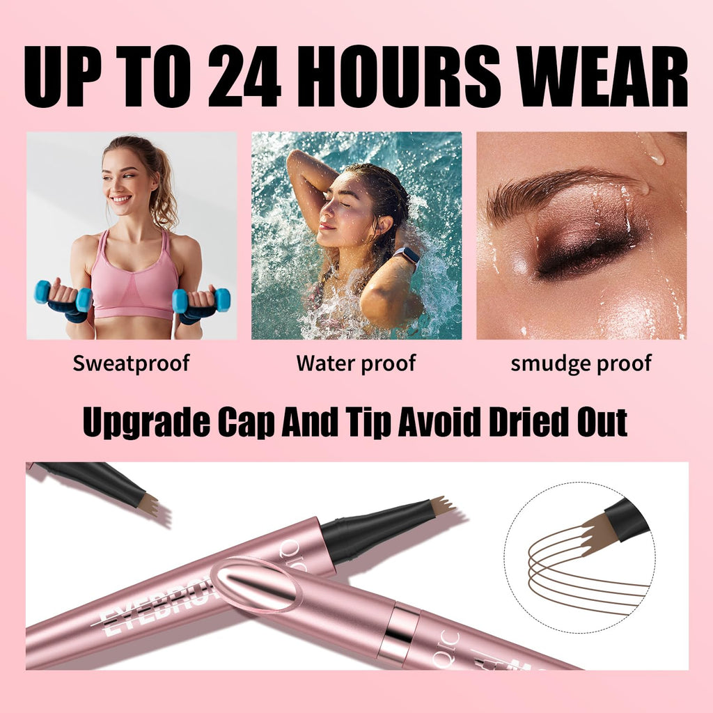 4-Tip Microblading Eyebrow Pen